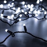 Светодиодная гирлянда ARD-STRING-CLASSIC-10000-BLACK-100LED-MILK-STD White (230V, 7W) (Ardecoled, IP65, 1 год)
