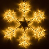 Фигура светодиодная ARD-SNOWFLAKE-M4-750x750-324LED Warm (230V, 18W) (Ardecoled, IP65, 1 год)