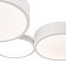 Потолочный светильник FR6080CL-L76W Молекула / Molecule 56 Вт LED с пультом ДУ