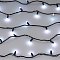 Светодиодная гирлянда ARD-STRING-CLASSIC-10000-BLACK-100LED-MILK-SYNC RGB (230V, 6.5W) (Ardecoled, IP65, 1 год)