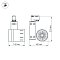 Светодиодный светильник LGD-520BK 20W Warm White 24deg (Arlight, IP20 Металл, 3 года)