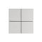 INTELLIGENT ARLIGHT Кнопочная панель KNX-304-23-IN Silver (BUS, Frameless) (IARL, IP20 Металл, 2 года)