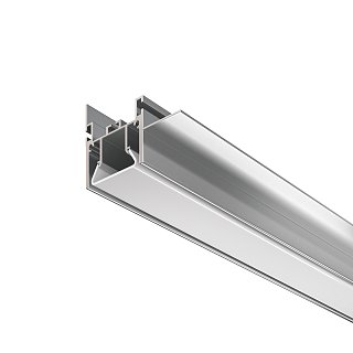 Алюминиевый профиль для натяжного потолка 52x35 (Серебро, 2 м), ALM013S-2M