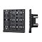 INTELLIGENT ARLIGHT Механизм панели KNX-304-22-IN Black (Bus) (IARL, IP20 Пластик, 2 года)