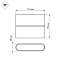 Светильник SP-Wall-110WH-Flat-6W Day White (Arlight, IP54 Металл, 3 года)