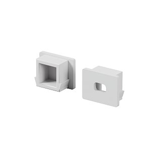 Комплект заглушек (для профиля 16x12) 10 шт., ALM-005-W-EC 642023