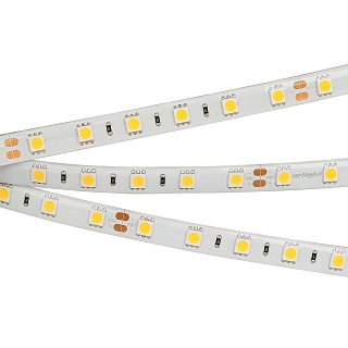Светодиодная лента RTW 2-5000SE 24V Cool 2x (5060, 300 LED, LUX) (Arlight, 14.4 Вт/м, IP65)