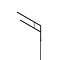 Кронштейн OXOR-SG2-1500x108-L1500 BLACK (Arlight, Сталь)