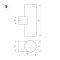 Светильник LGD-RAY-WALL-TWIN-R65-2x12W Warm3000 (GR, 6 deg, 230V) (Arlight, IP65 Металл, 3 года)