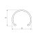 Экран матовый ROUND-D30 OPAL (Arlight, Пластик)