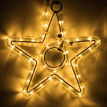 Фигура светодиодная ARD-STAR-M4-200x220-36LED Warm (230V, 2.5W) (Ardecoled, IP65, 1 год)